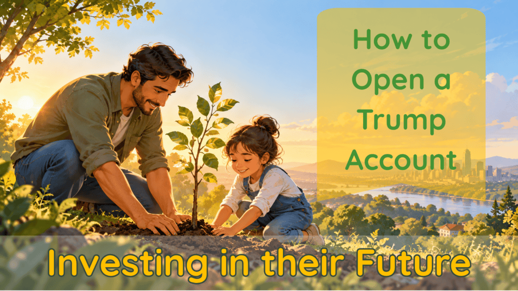 How to Open a Trump Account and Add Money