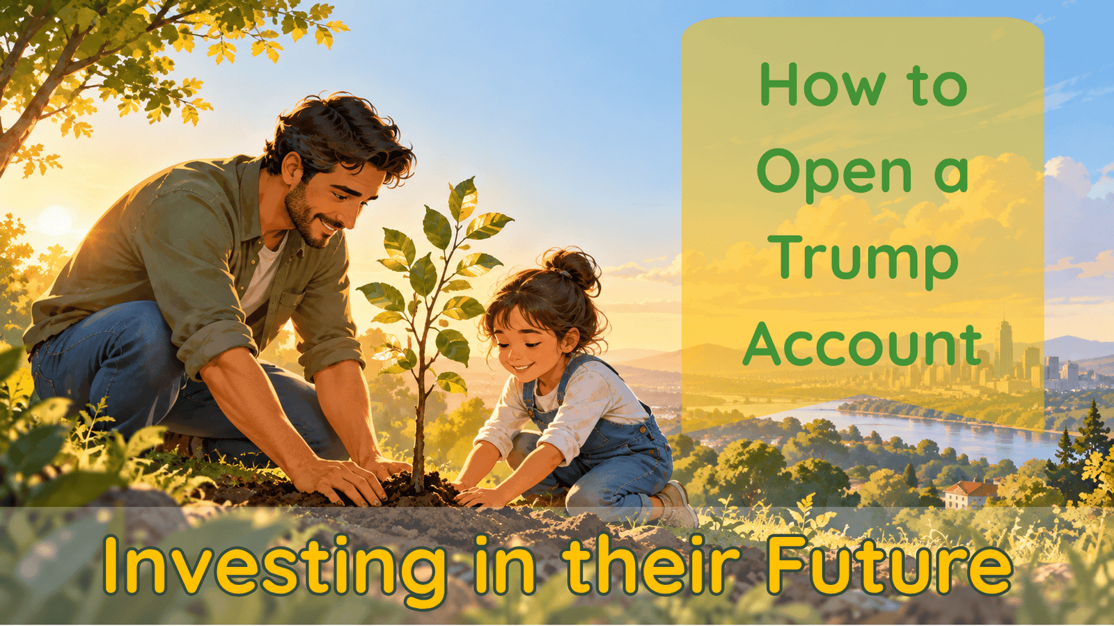 How to Open a Trump Account How to Open a Trump Account and Add Money