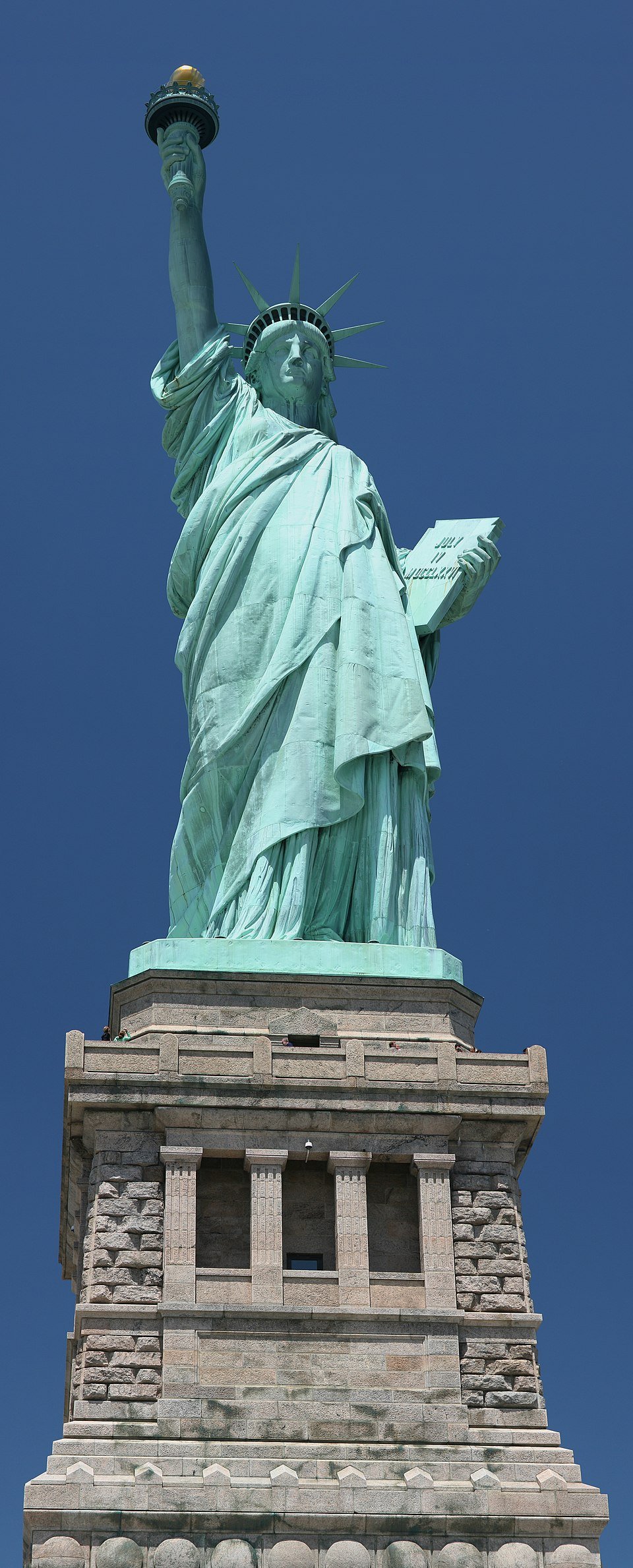 Statue of Liberty pedestal